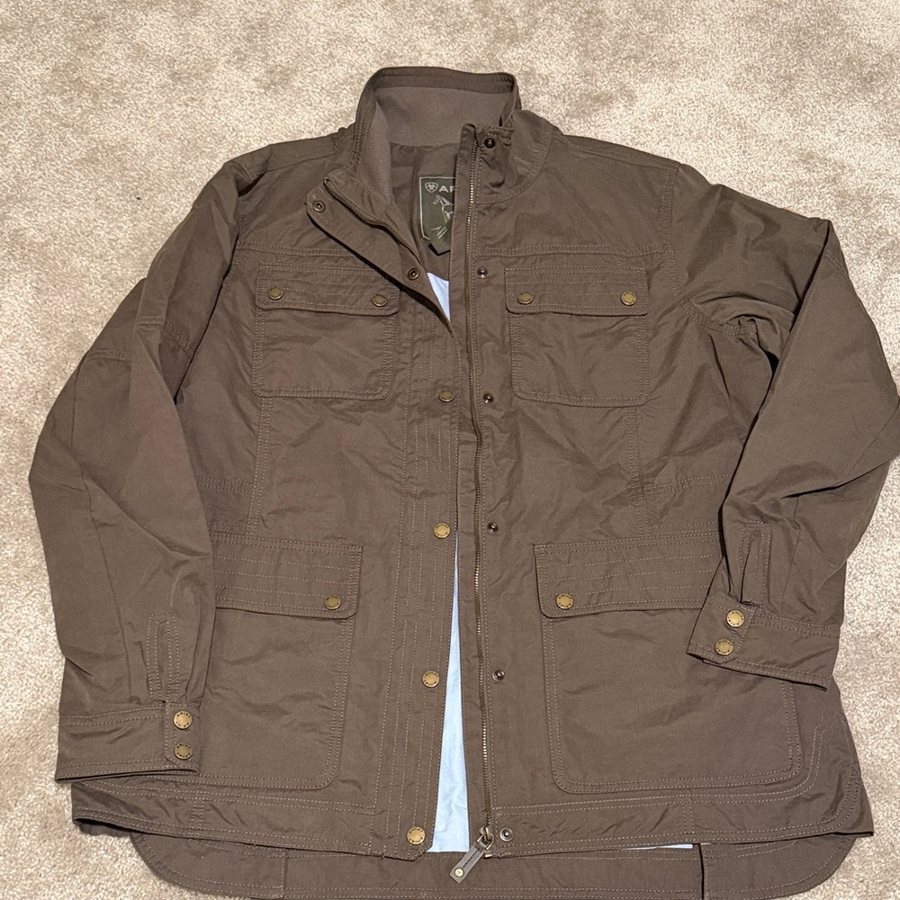Ariat Brown Military Field Jacket